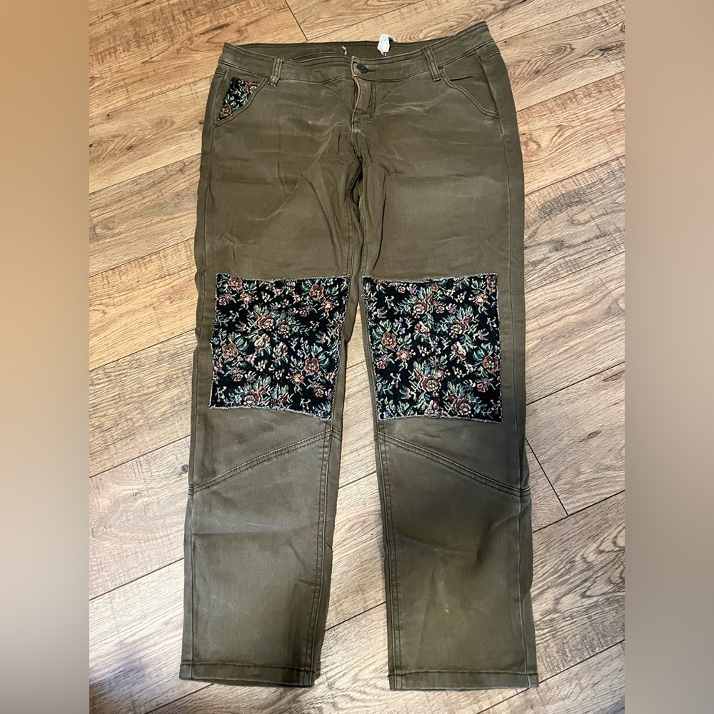Free People Patchwork Pants